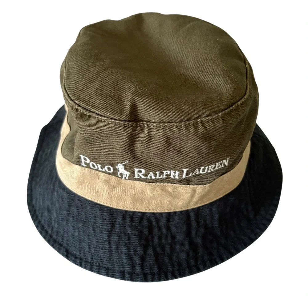 🆕 Polo Ralph Lauren ColorBlock Bucket Hat Sz L/XL - Picture 8 of 9